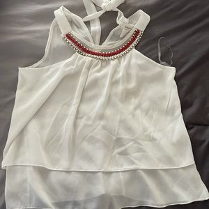 White blouse! Size M